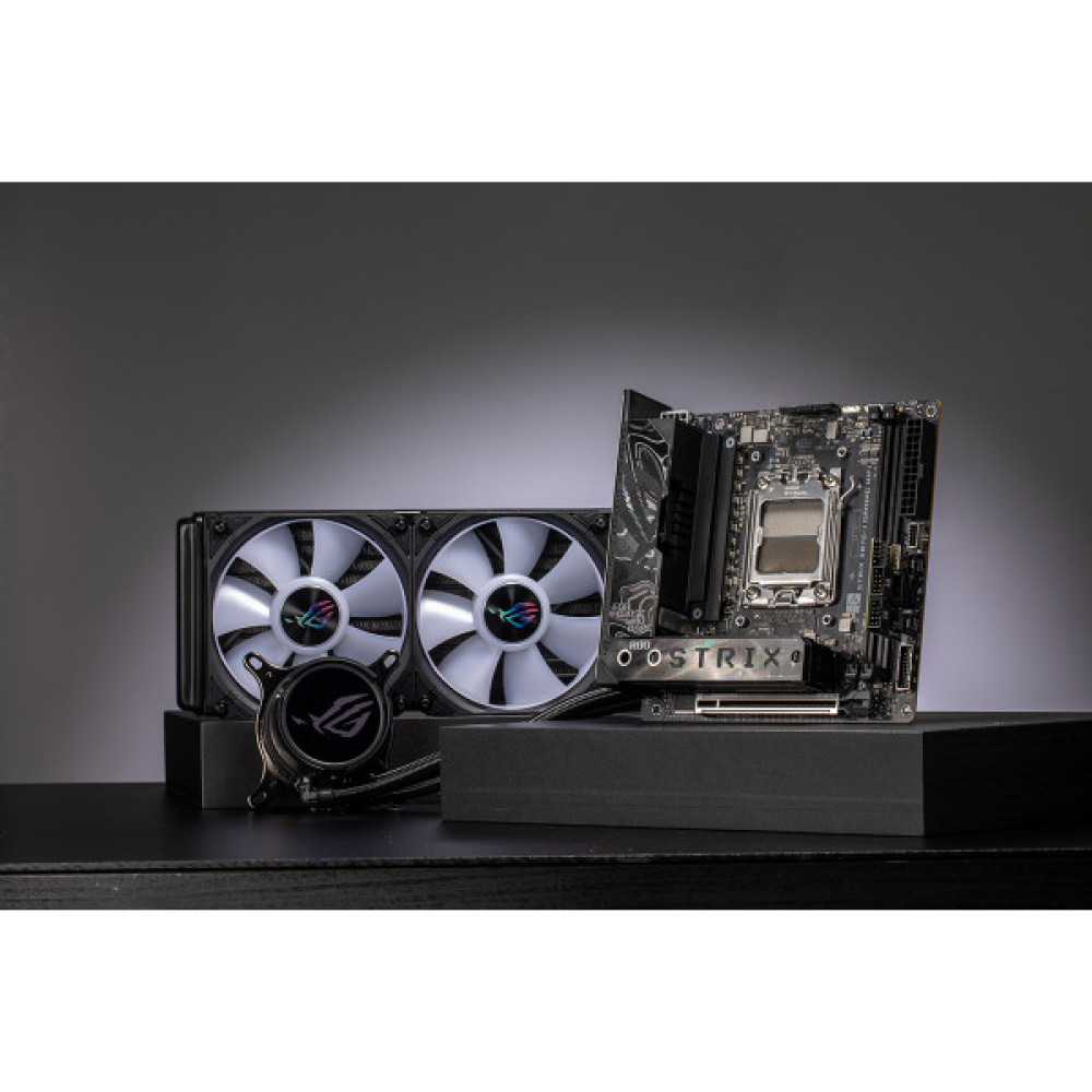 Материнcька плата ASUS ROG STRIX X870-I GAMING WIFI sAM5 X870 2xDDR5 M.2 HDMI Wi-Fi BT mITX