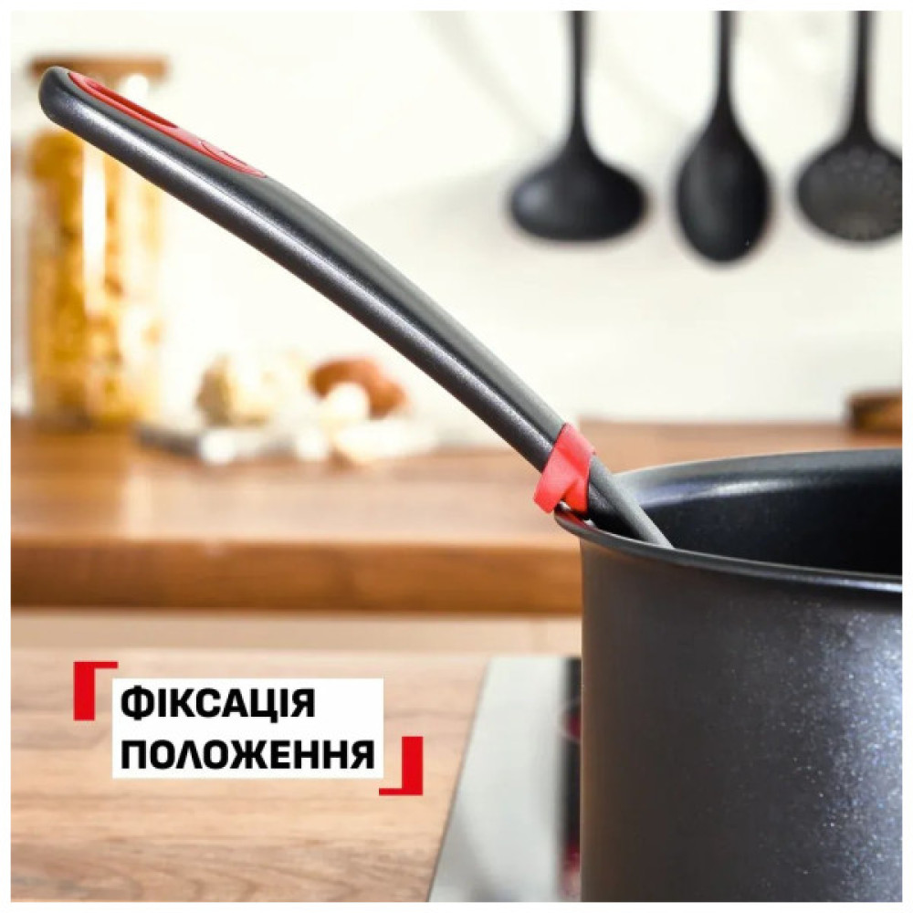Вінчик Tefal Ingenio 29,3 см чорно-червоний (K1980534)