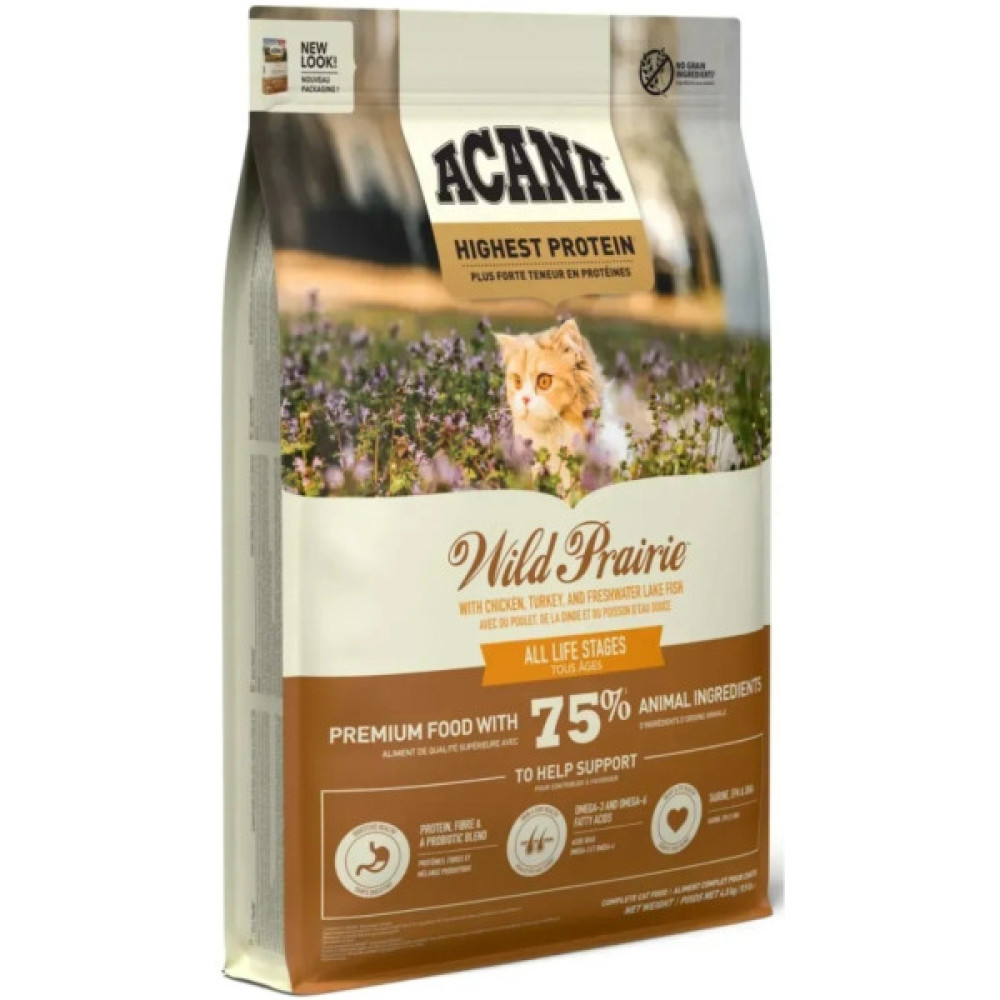 Сухий корм для кішок ACANA Wild Prairie Cat 4.5 кг (0064992714581)