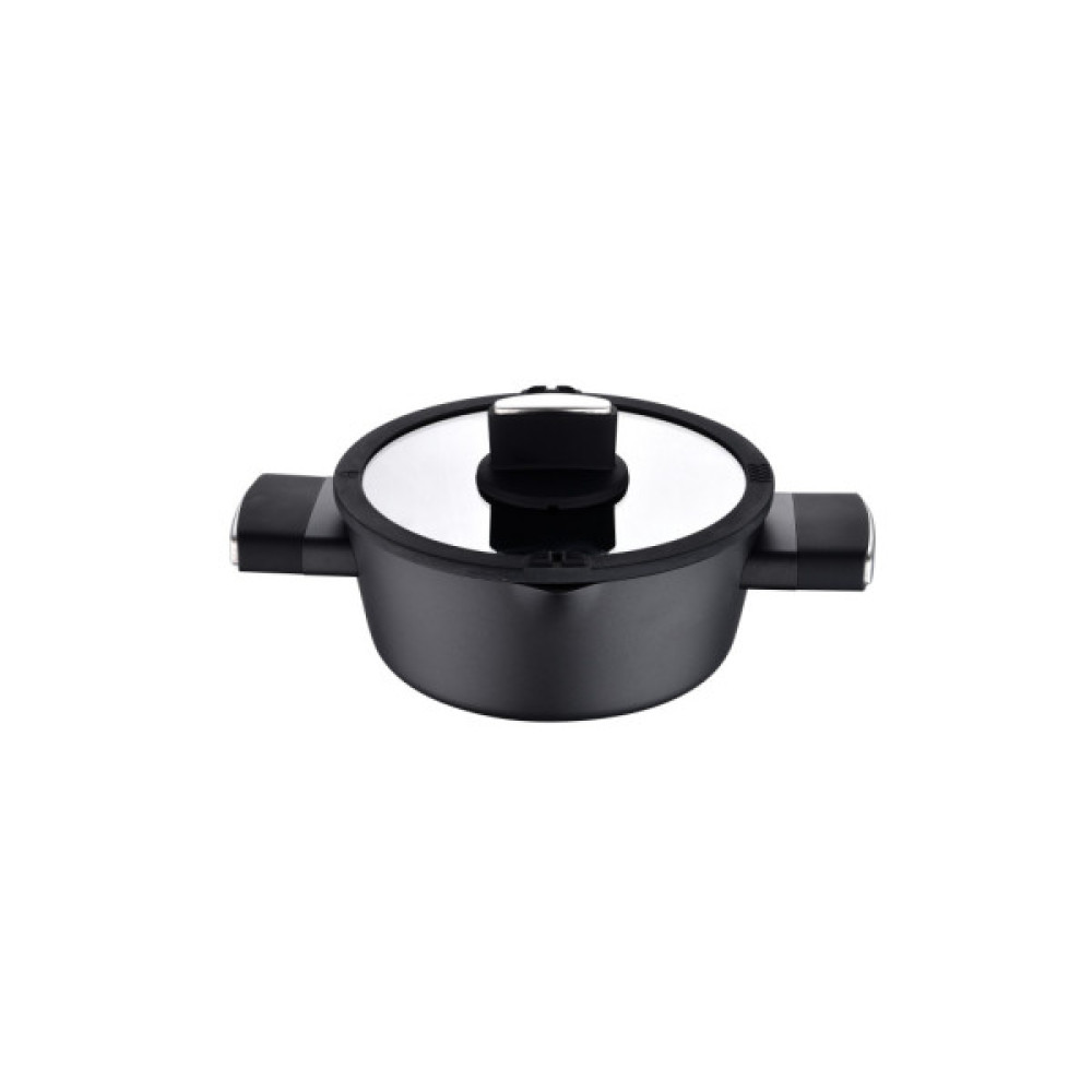 Каструля Bergner Ion, з кришкою 2 л (BG-35800-BK)