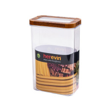 Харчовий контейнер Herevin Wood Transparent Lid 2.5 л (161208-003) Харчовий контейнер Herevin Wood Transparent Lid 2.5 л (161208-003)
