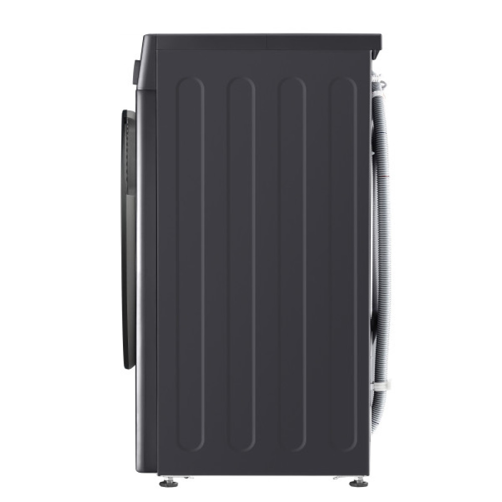 Пральна машина LG фронтальна, 9кг, 1200, A, 48см, дисплей, пара, інвертор, чорний