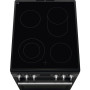 Плита Electrolux електрична склокерамічна, 58л, 50x60см, конвекція, пара, чорний