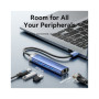 Концентратор Vention USB 3.0 to USB 3.0x3/RJ45/Type-C Hub Blue Aluminum Alloy 5-in-1 (TGFSB) Концентратор Vention USB 3.0 to USB 3.0x3/RJ45/Type-C Hub Blue Aluminum Alloy 5-in-1 (TGFSB)