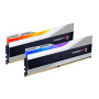 Модуль пам'яті для комп'ютера DDR5 32GB (2x16GB) 6800 Trident Z5 RGB Silver G.Skill (F5-6800J3445G16GX2-TZ5RS) Модуль пам'яті для комп'ютера DDR5 32GB (2x16GB) 6800 Trident Z5 RGB Silver G.Skill (F5-6800J3445G16GX2-TZ5RS)