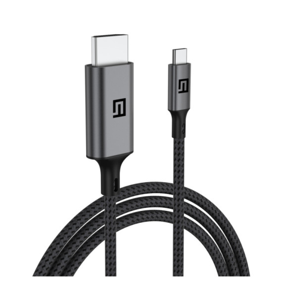Кабель мультимедійний USB-C to HDMI M 2.0m 4K60Hz black Armorstandart (ARM76891)