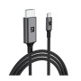 Кабель мультимедійний USB-C to HDMI M 2.0m 4K60Hz black Armorstandart (ARM76891)