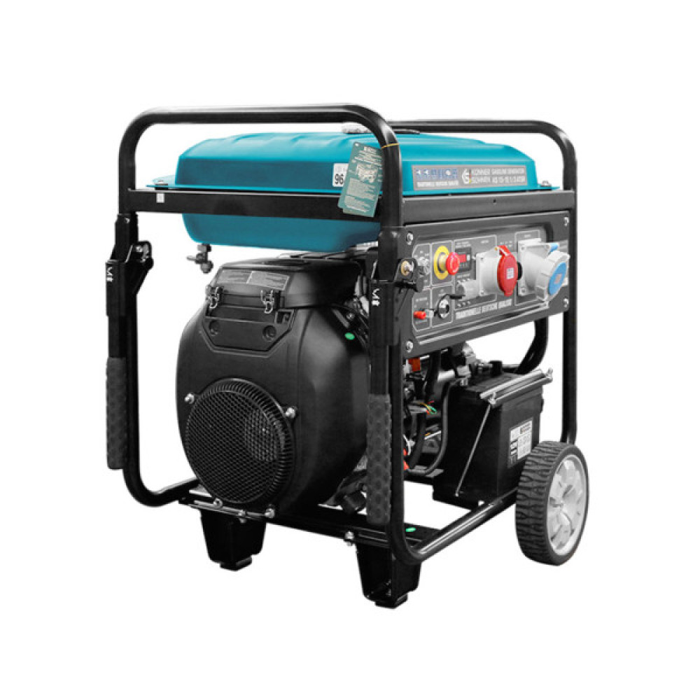 Генератор Konner&Sohnen KS 15-1E 1/3 ATSR, 230/400В, 3 Фази, 12.48/11.5кВт, АВР(ATS), електростартер, 155кг (KS15-1E1/3ATSR)