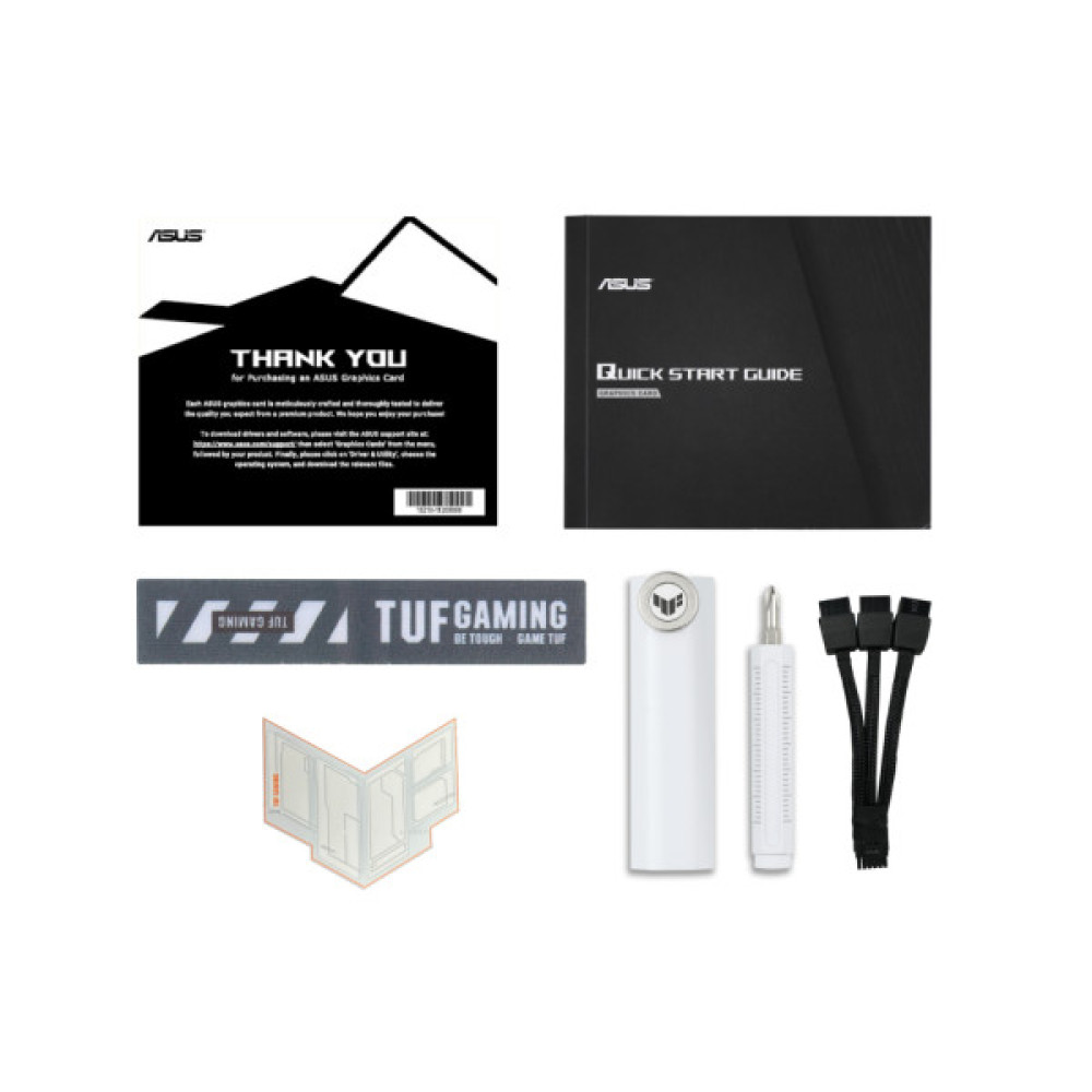 Відеокарта ASUS GeForce RTX5070 Ti 16GB TUF OC WHITE GAMING (TUF-RTX5070TI-O16G-WHITE-GAMING)