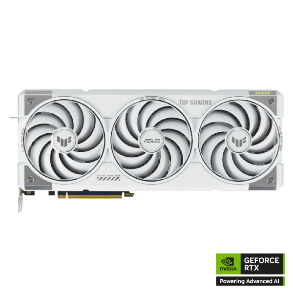 Відеокарта ASUS GeForce RTX5070 Ti 16GB TUF OC WHITE GAMING (TUF-RTX5070TI-O16G-WHITE-GAMING)