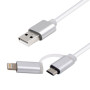 Дата кабель USB 2.0 AM to Micro 5P&Lightning 1.0m Vinga (USBAMMICRO&Lightning-1.0) Дата кабель USB 2.0 AM to Micro 5P&Lightning 1.0m Vinga (USBAMMICRO&Lightning-1.0)