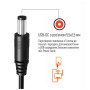 Кабель живлення USB to DC 5.5x2.5mm 9V 1.0m black ColorWay (CW-CBUD066-BK) Кабель живлення USB to DC 5.5x2.5mm 9V 1.0m black ColorWay (CW-CBUD066-BK)