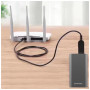 Кабель живлення USB to DC 5.5x2.5mm 9V 1.0m black ColorWay (CW-CBUD066-BK) Кабель живлення USB to DC 5.5x2.5mm 9V 1.0m black ColorWay (CW-CBUD066-BK)