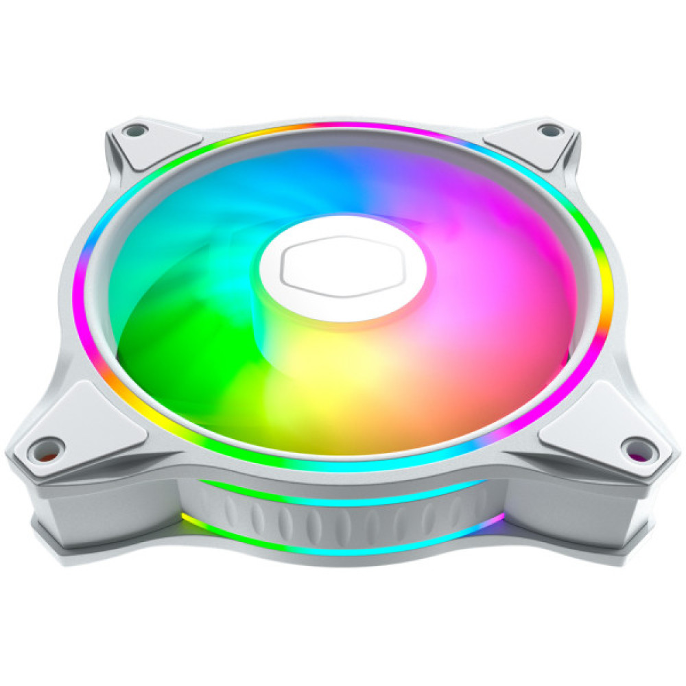 Кулер до корпусу CoolerMaster MasterFan MF120 Halo 3in1 White Edition (MFL-B2DW-183PA-R1)
