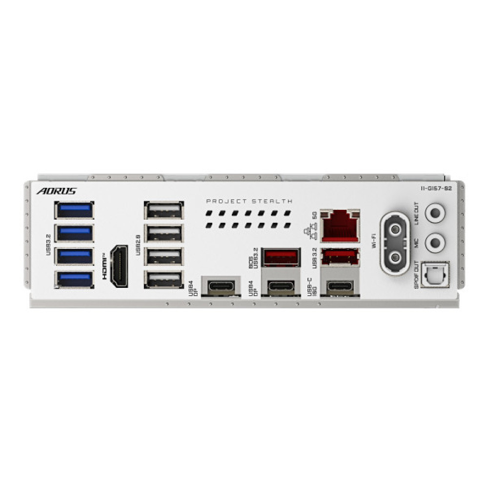 Материнська плата GIGABYTE X870 A STEALTH ICE sAM5 X870 4xDDR5 M.2 HDMI Wi-Fi BT ATX