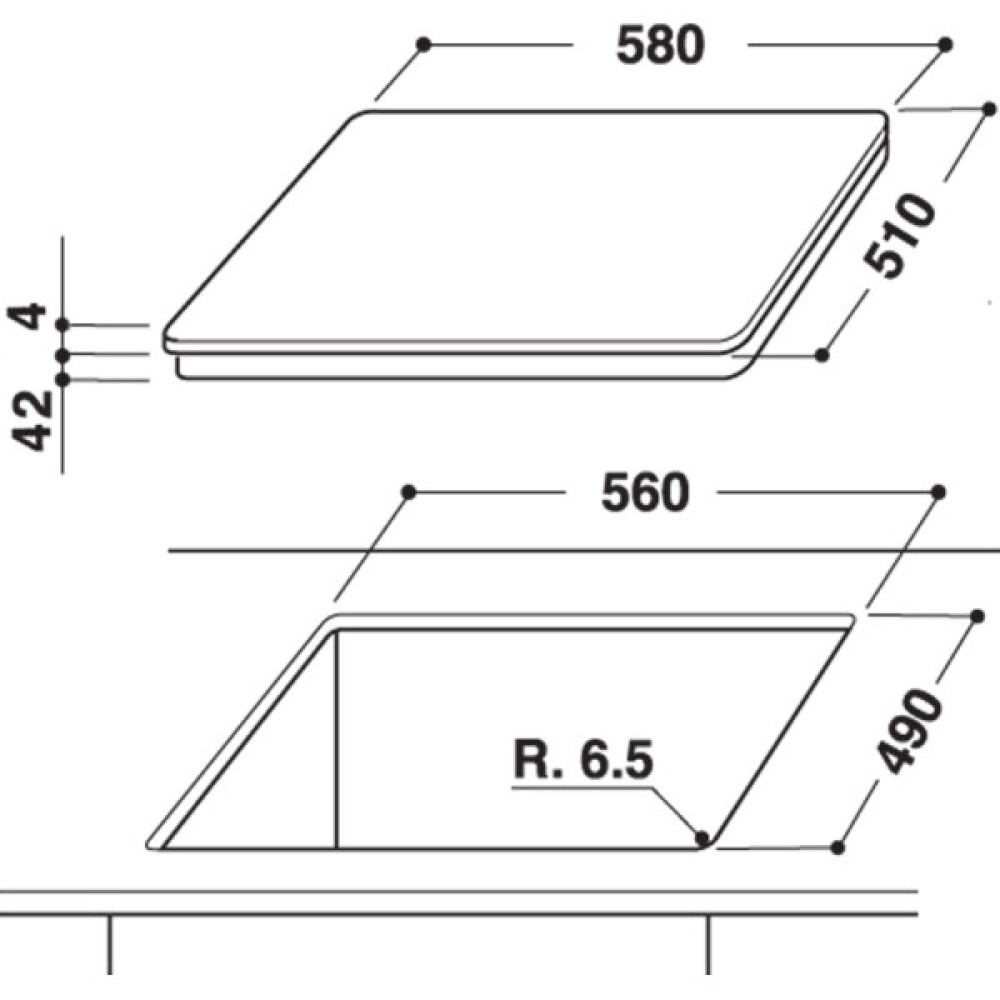 Варочна поверхня Whirlpool AKT8090/NE