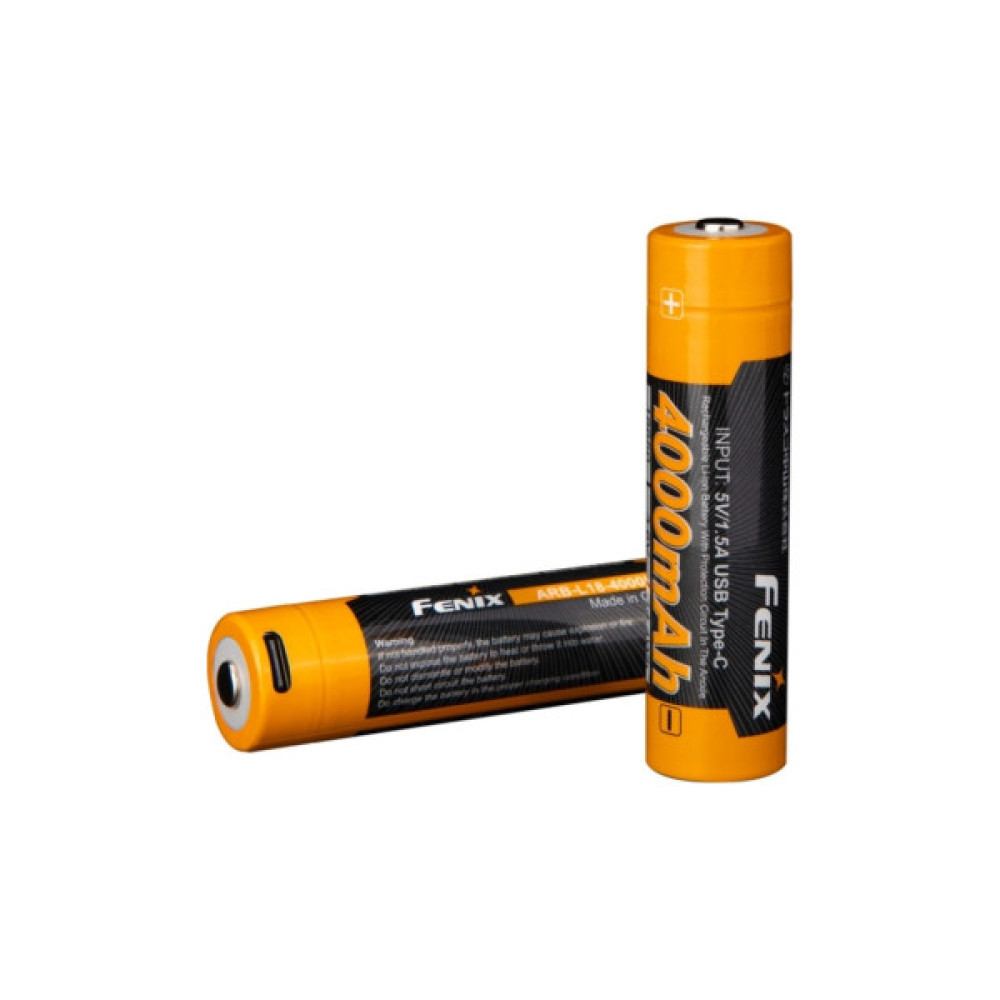 Акумулятор Fenix 18650 (4000 mAh) Type-C (ARB-L18-4000U)