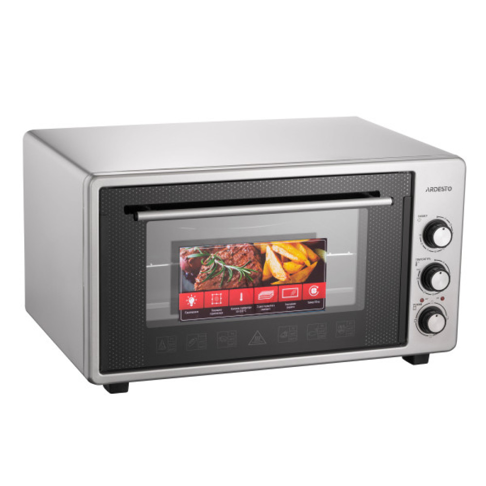 Піч електрична ARDESTO, 45л, 1600Вт, механіч., сірий