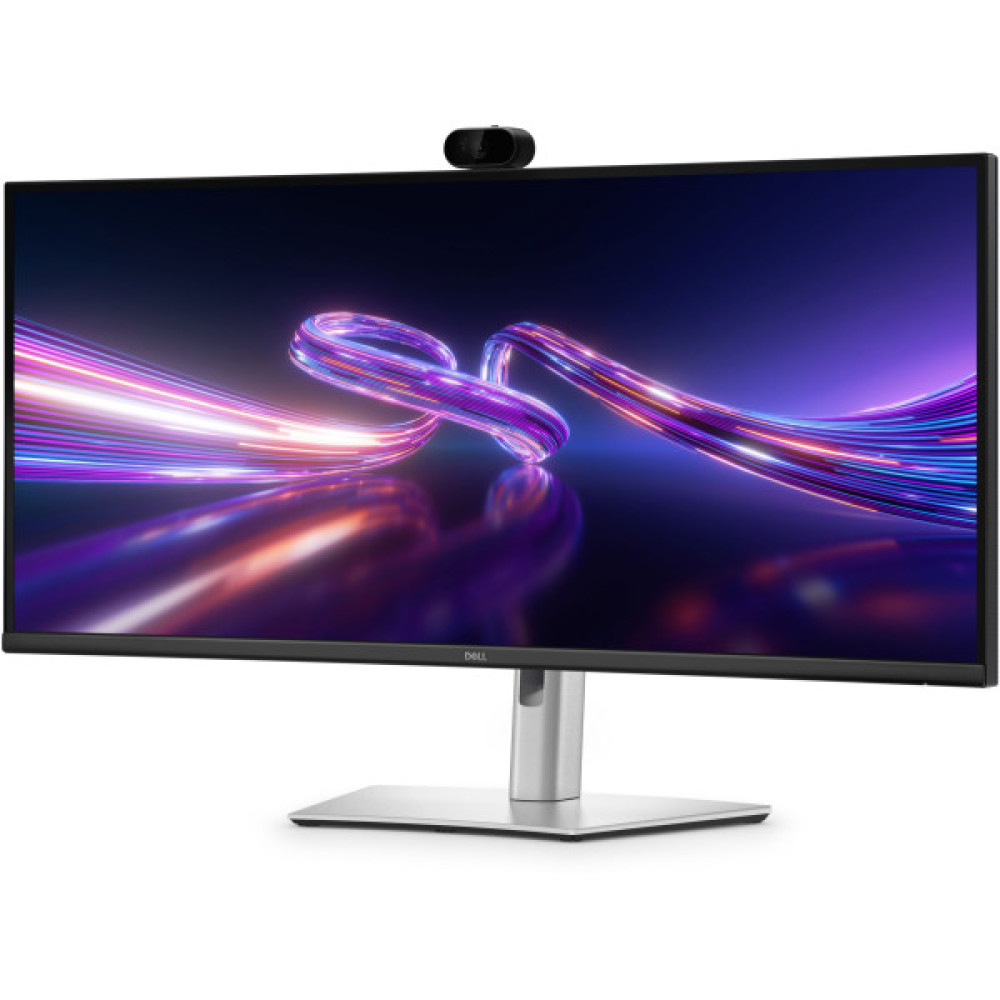 Монітор DELL 34" P3426WEV HDMI, DP, USB-C, RJ-45, IPS, 3440x1440, 21:9, 100Hz, sRGB 99%, CURVED, HAS, Cam