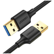 Дата кабель USB 3.0 AM/AM 0.5m US128 black Ugreen (10369)