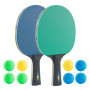 Комплект для настільного тенісу Joola Colorato 2 Bats 8 Balls (54814) (930938)