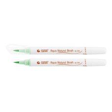 Художній маркер STA пензлик акварельний AQUA NATURAL BRUSH 3700, світло зелений (STA3700-42)