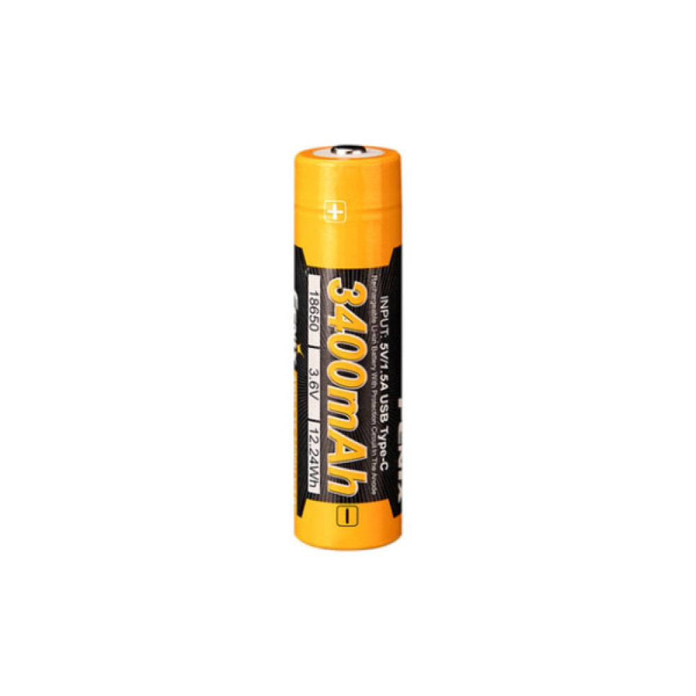 Акумулятор Fenix 18650 (3400 mAh) Type-C (ARB-L18-3400U-V30)