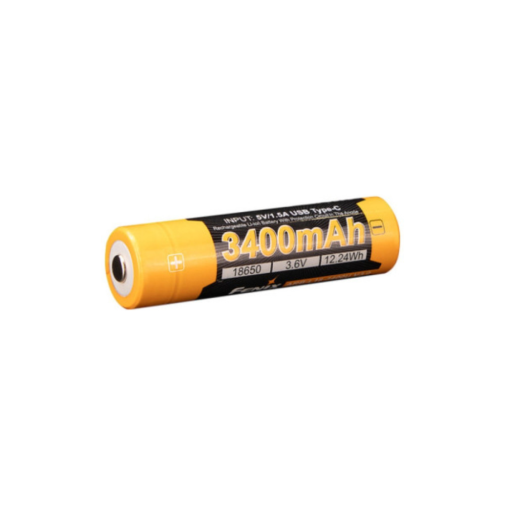 Акумулятор Fenix 18650 (3400 mAh) Type-C (ARB-L18-3400U-V30)