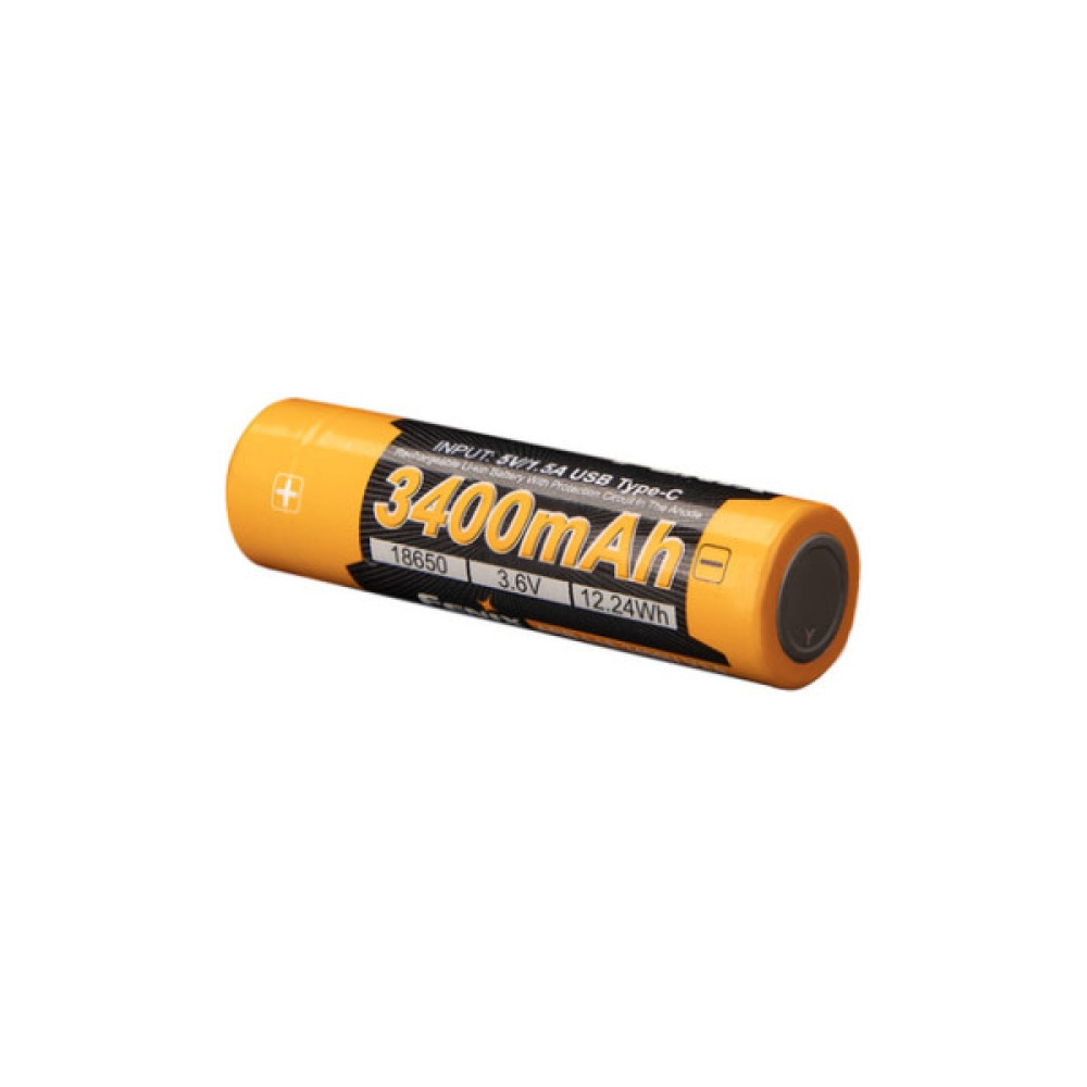 Акумулятор Fenix 18650 (3400 mAh) Type-C (ARB-L18-3400U-V30)