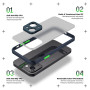 Чохол до мобільного телефона Armorstandart Frosted Matte Samsung M15 5G (M156) Navy Blue (ARM74381)