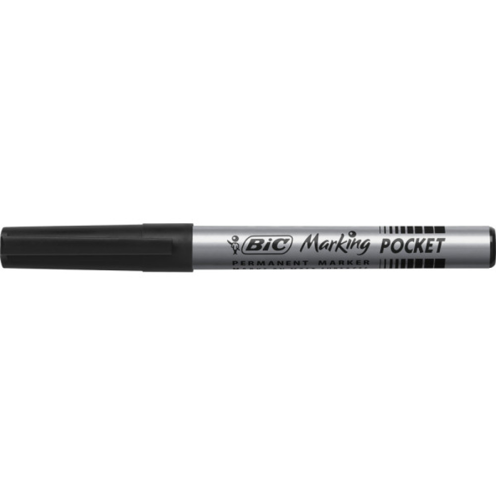 Маркер Bic перманентний Fine, чорний (bc8209022)
