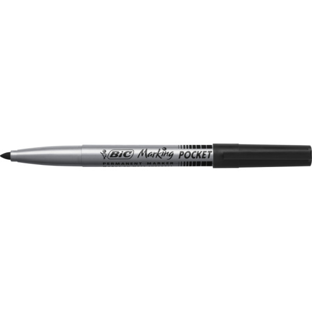 Маркер Bic перманентний Fine, чорний (bc8209022)