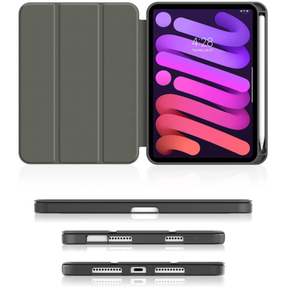 Чохол до планшета BeCover Direct Charge Pen with Apple Pencil Holder iPad Mini 7 2024 Black (712457)