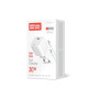 Зарядний пристрій ColorWay GaN Mini 30W PD Port PPS USB-C white + cable Type-C (CW-CHS054PDC-WT) Зарядний пристрій ColorWay GaN Mini 30W PD Port PPS USB-C white + cable Type-C (CW-CHS054PDC-WT)