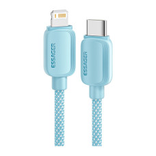 Дата кабель USB-C to Lightning 2.0m 20W blue Essager (EXCTL-WLA03-P)
