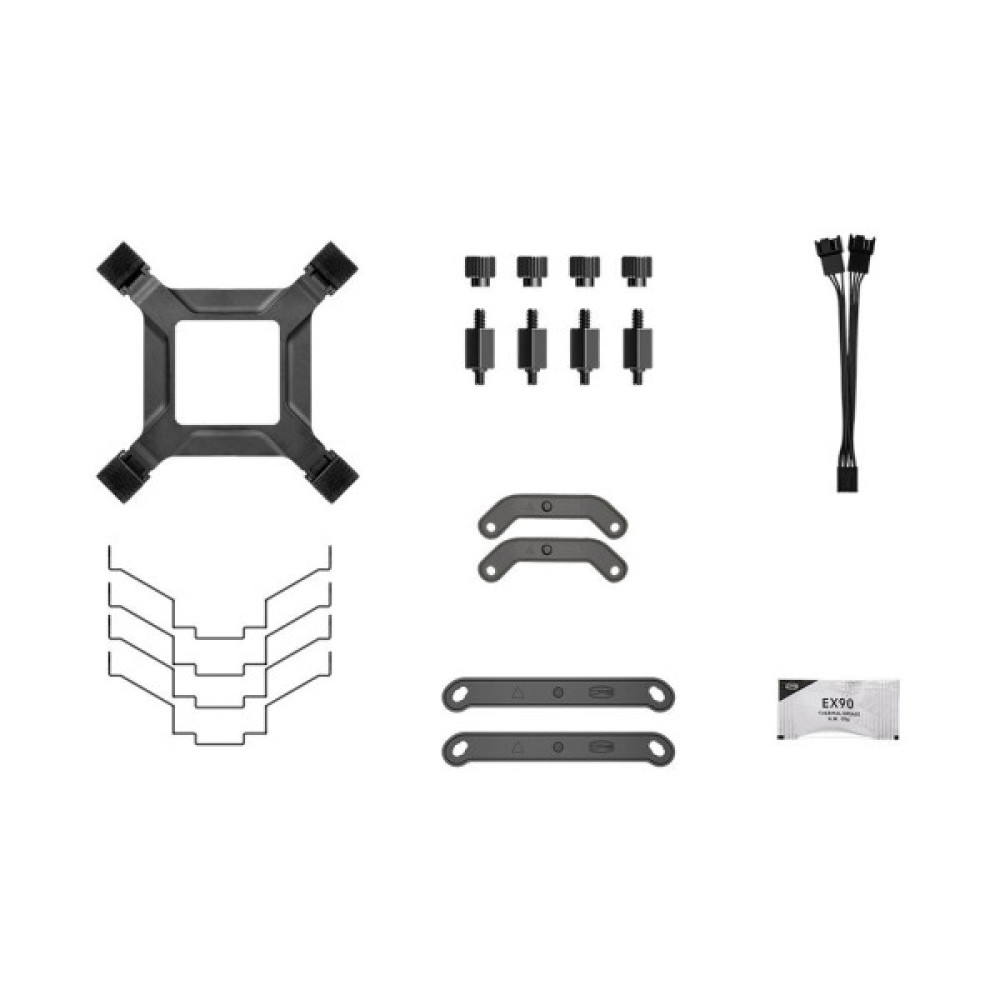 Кулер до процесора PcCooler Охолоджувач для процесора PсCOOLER RT620 чорний IntelLGA 115X/1200/170 (RT620 BK)