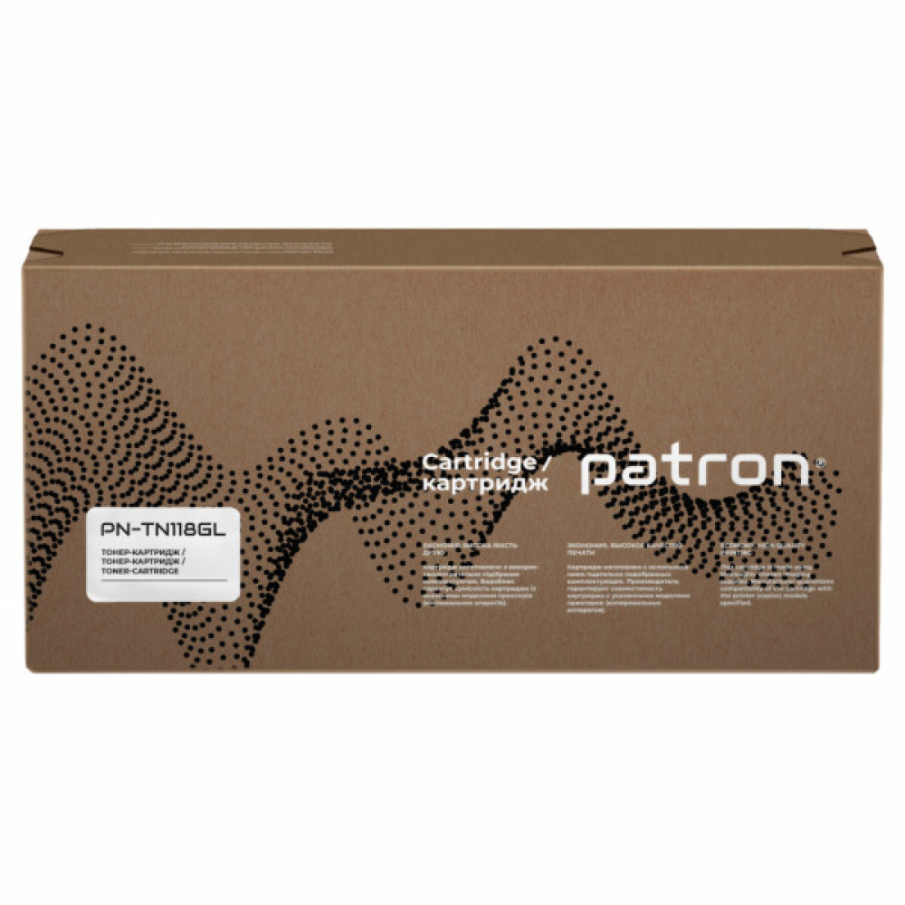 Тонер-картридж Patron Konica Minolta TN118 280 г Green Label (PN-TN118GL)