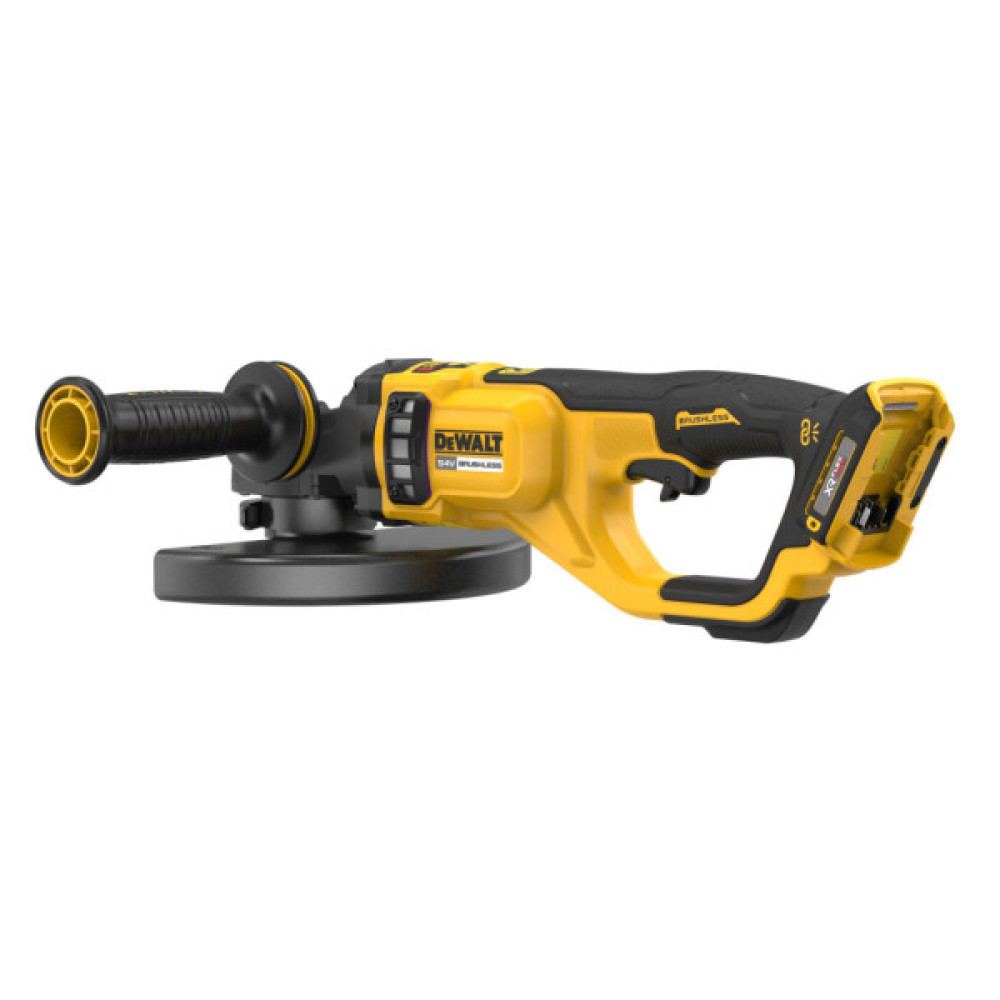 Шліфувальна машина DeWALT 54 B XR Li-lon, 230 мм, 6000об/хв, безщіткова, кейс (без АКБ та ЗП) (DCG460NK)