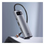 Порт-реплікатор Baseus 7-in-1 Metal Gleam Series Type-C to HDMI+USB+SD/TF Docking Station (WKWG020113) Порт-реплікатор Baseus 7-in-1 Metal Gleam Series Type-C to HDMI+USB+SD/TF Docking Station (WKWG020113)