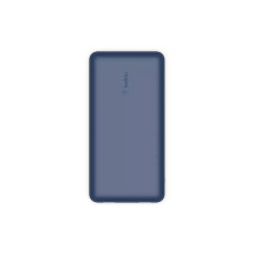 Батарея універсальна Belkin 20000mAh, USB-C, USB-C, 2*USB-A, 3A, Blue (BPB012BTBL)