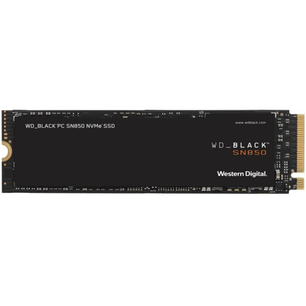 Накопичувач SSD WD M.2 1TB PCIe 4.0 Black SN850X