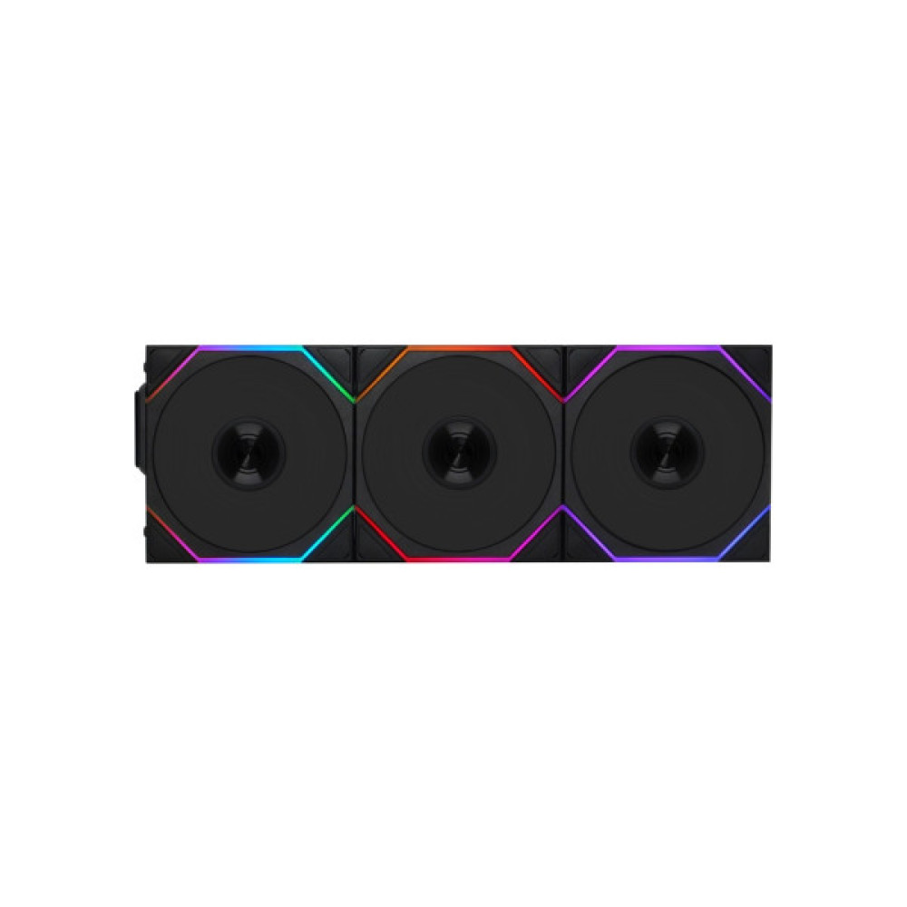 Кулер до корпусу Lian Li Uni Fan TL WIRELESS 120-3, Black (G99.12TL1W3B.00)