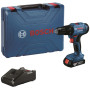 Шурупокрут-дриль ударний акумуляторний Bosch Professional GSB 183-LI 18В 1х2А·год 21-56Нм 374-1815об·хв кейс 1.2кг