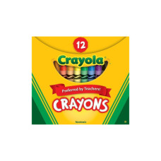 Олівці кольорові Crayola воскові, 12 шт (256239.072)