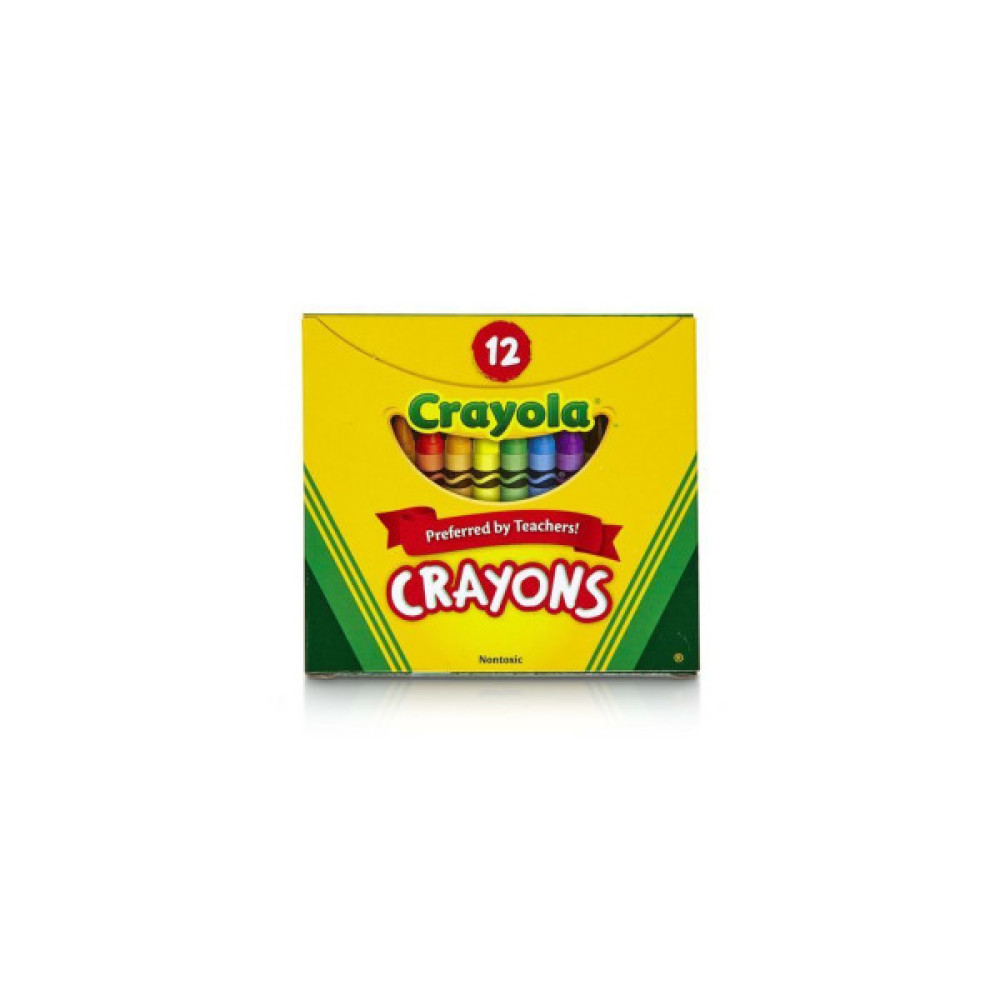 Олівці кольорові Crayola воскові, 12 шт (256239.072)
