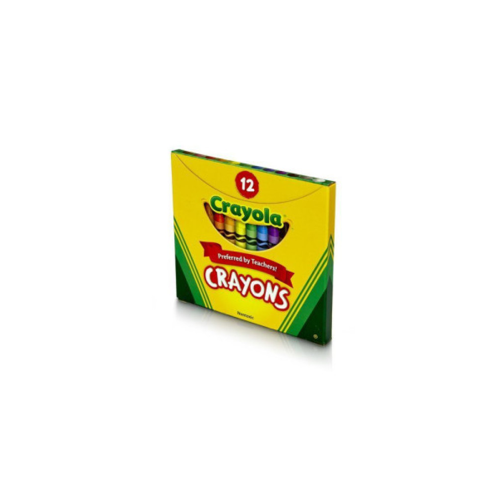 Олівці кольорові Crayola воскові, 12 шт (256239.072)