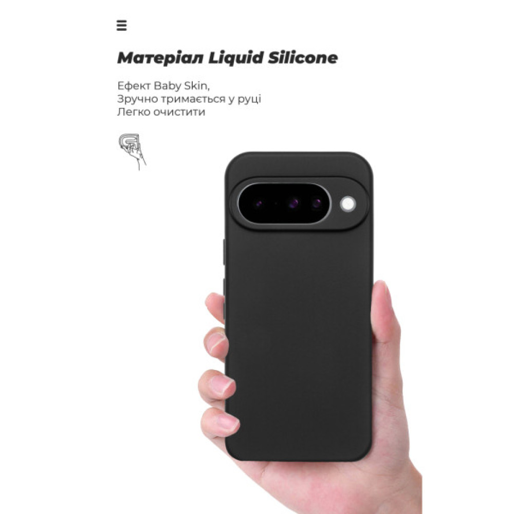 Чохол до мобільного телефона Armorstandart ICON Google Pixel 10 5G Black (ARM87246) Чохол до мобільного телефона Armorstandart ICON Google Pixel 10 5G Black (ARM87246)
