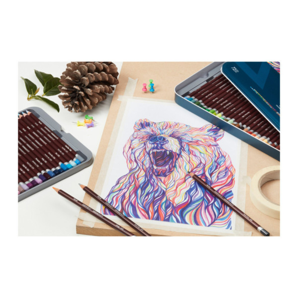 Олівці кольорові Derwent Coloursoft, 24 кольорів (5028252188937)