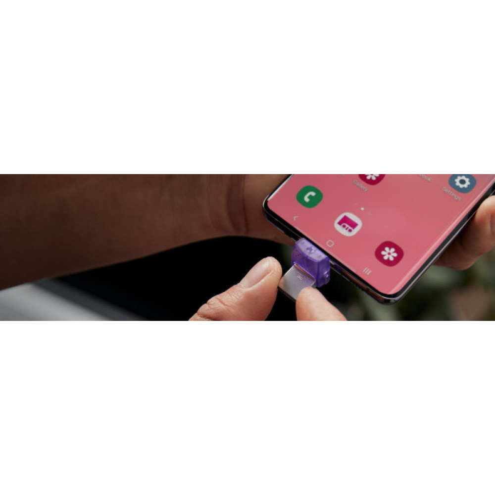 Накопичувач Kingston  256GB USB 3.2 Type-A + Type-C DT microDuo 3C R200MB/s