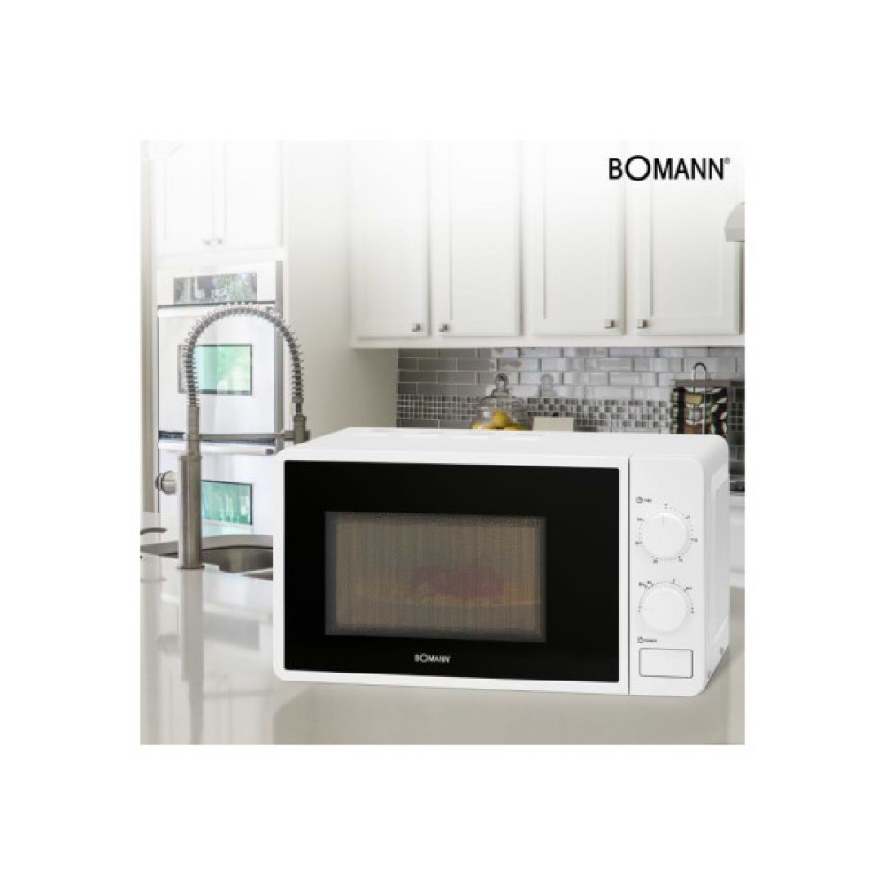 Мікрохвильова піч Bomann MW 6014 CB white (MW6014CB white)